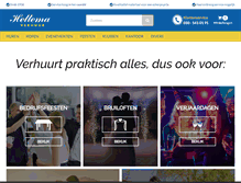 Tablet Screenshot of hettemaverhuur.nl
